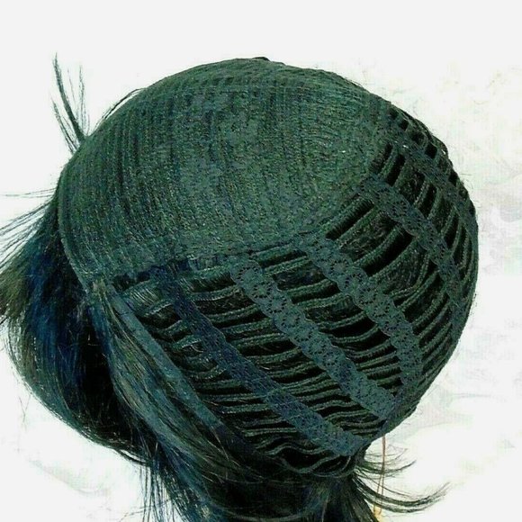 NEW Short Black Stylish Flip Up Wig main image 6